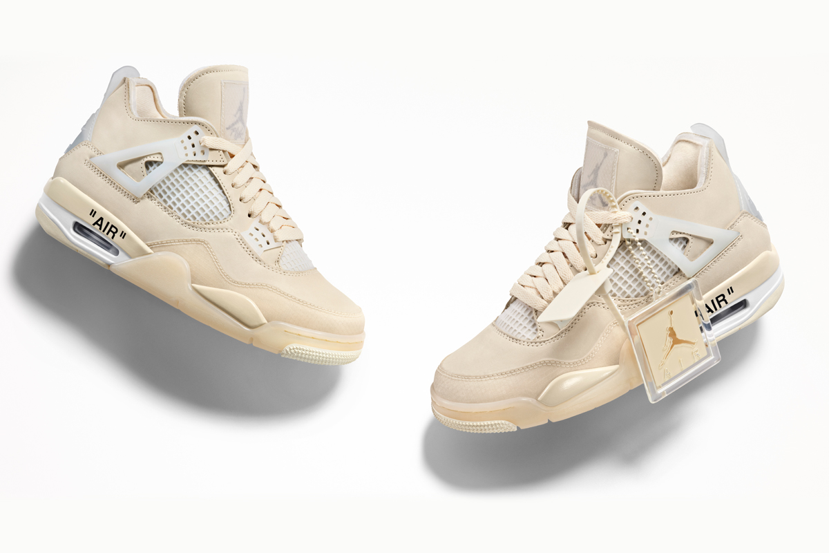 Jordan retro 4s off whites